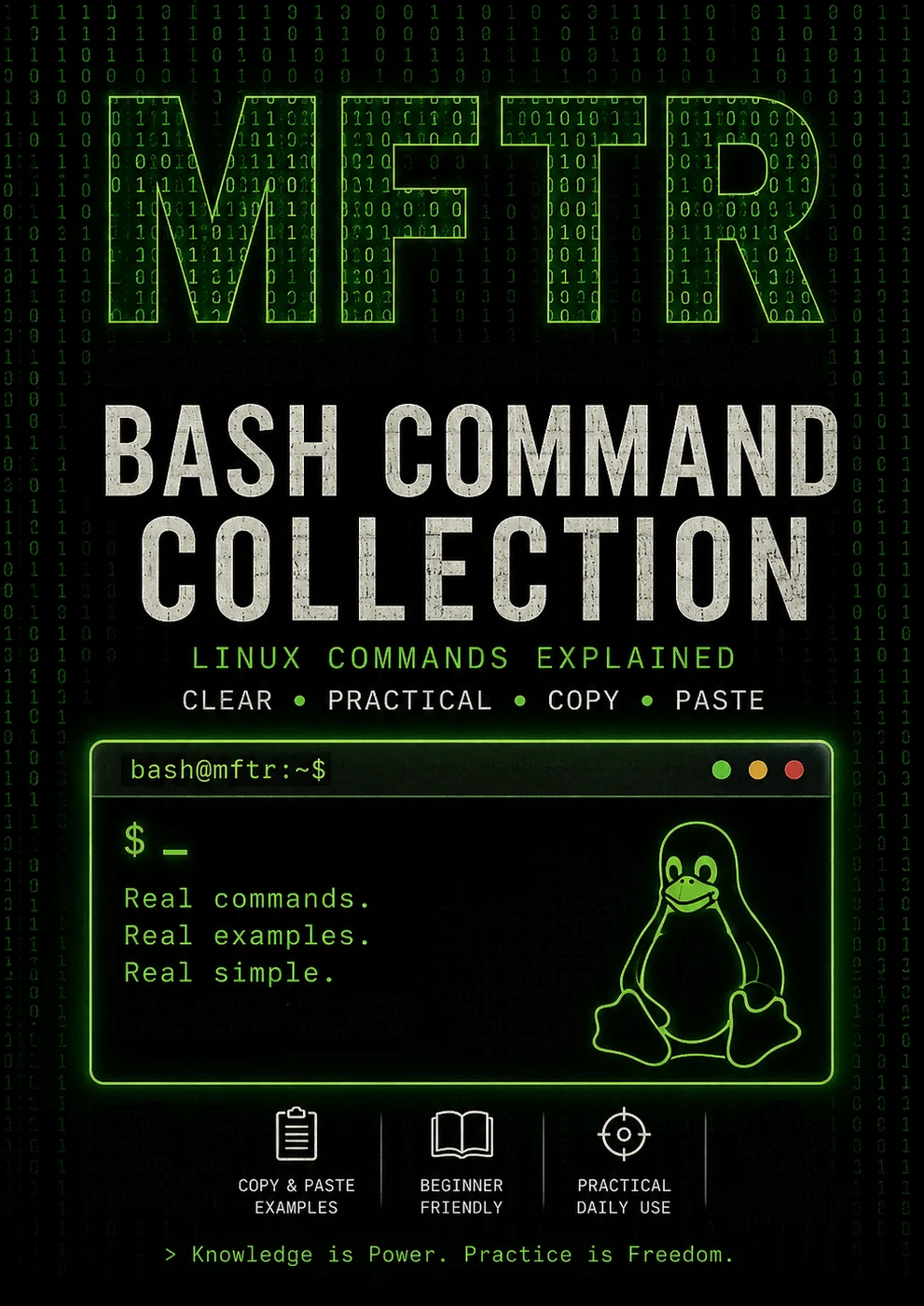 Cover of MFTR Bash Commands — cv4